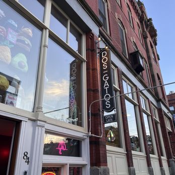 Dos Gatos Gastropub - The exterior. Very cool vibe. - Gastropubs Near Me - Belfast, Maine