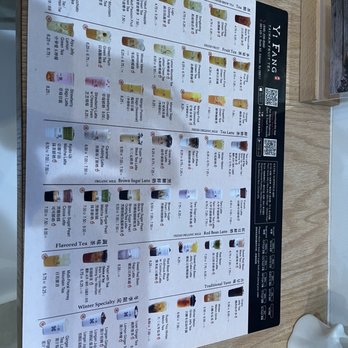 Yifang Taiwan Fruit Tea - Bubble Tea Near Me - Edison, New Jersey