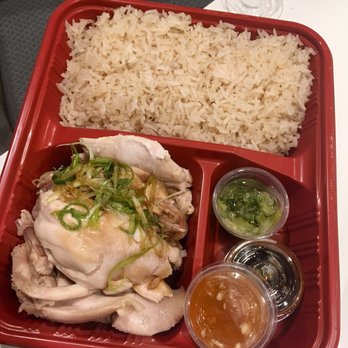 Green Zone - Hainan Chicken (orange sauce & sweet soy sauce is really good!) - Organic Stores Near Me - Temple City, California