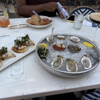The Hampton Social - CRAB - SHRIMP BRUSCHETTA Fresh Oysters - Seafood Near Me - Dallas, Texas The Hampton Social - CRAB - SHRIMP BRUSCHETTA Fresh Oysters - Seafood Near Me - Dallas, Texas