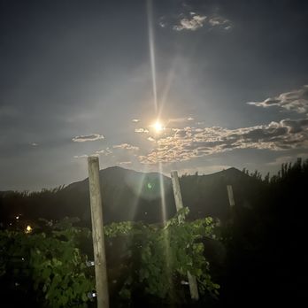 Big B's Delicious Orchards - Full Moon in the orchard around 11pm. - Cideries Near Me - Hotchkiss, Colorado