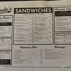 Drake's Cafe - November 2024
