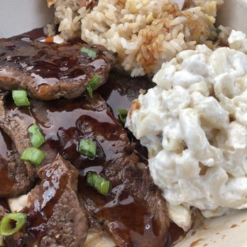 Hapa J's - Teriyaki Beef with Fried Rice - Hawaiian Near Me - San Clemente, California