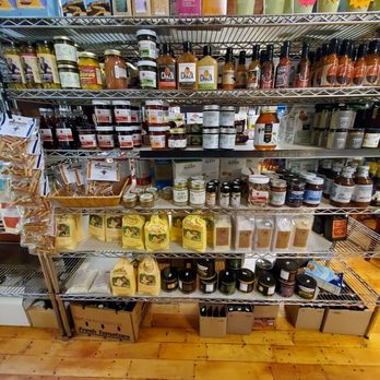 Saxapahaw General Store - shelves of food and condiments - Breakfast & Brunch Near Me - Saxapahaw, North Carolina Saxapahaw General Store - shelves of food and condiments - Breakfast & Brunch Near Me - Saxapahaw, North Carolina