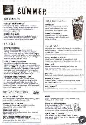Menu photo 3 First Watch San Antonio, TX
