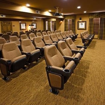 Lakeview at Josey Ranch by Sagora - | Theater | Relax with some popcorn and an old (or new) classic without stepping foot in your car - Retirement Homes Near Me - Carrollton, Texas Lakeview at Josey Ranch by Sagora - | Theater | Relax with some popcorn and an old (or new) classic without stepping foot in your car - Retirement Homes Near Me - Carrollton, Texas