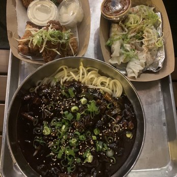 PERILLA korean fare - Korean JJ Noodles Pork Dumplings Korean Fried Chicken Wings - Korean Near Me - Chicago, Illinois PERILLA korean fare - Korean JJ Noodles Pork Dumplings Korean Fried Chicken Wings - Korean Near Me - Chicago, Illinois