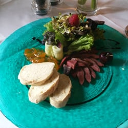 Zum Taubenschlag - Smoked pigeon as starter.