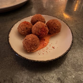 Faccia a Faccia - Stuffed olives, surprisingly - Italian Near Me - Boston, Massachusetts Faccia a Faccia - Stuffed olives, surprisingly - Italian Near Me - Boston, Massachusetts