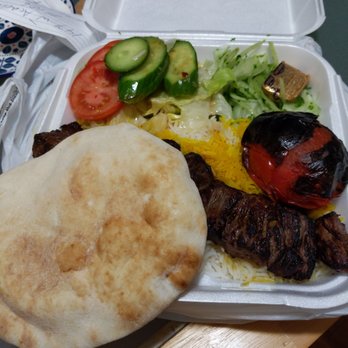 Why not kabob - Beef fillet plate (minus the very large pepper) - Middle Eastern Near Me - Glendale, California Why not kabob - Beef fillet plate (minus the very large pepper) - Middle Eastern Near Me - Glendale, California