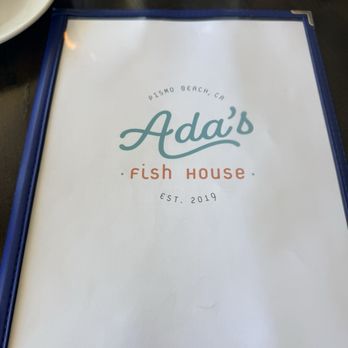 Ada’s Fish House - Menu - Seafood Near Me - Pismo Beach, California Ada’s Fish House - Menu - Seafood Near Me - Pismo Beach, California