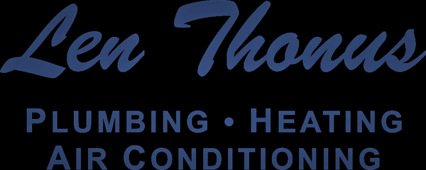 Len Thonus Plumbing Heating And Air Conditioning Logo