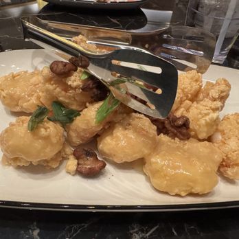 Lucky Dragon Noodle Bar - Honey Walnut Shrimp with white rice - Noodles Near Me - Wayland, Michigan Lucky Dragon Noodle Bar - Honey Walnut Shrimp with white rice - Noodles Near Me - Wayland, Michigan