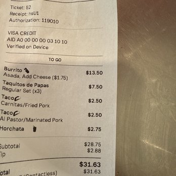 Joliza's Tacos - All this food for $32 ! I think that's great! - Mexican Near Me - Long Beach, California