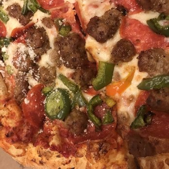 Marco's Pizza - Yummy! Pepperoni, sausage, bell peppers. Stellar new manager - Pizza Near Me - Pflugerville, Texas