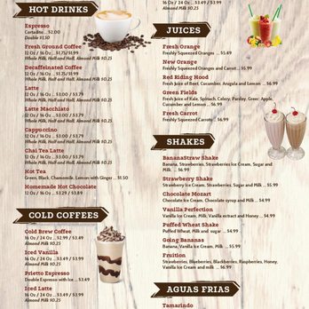 Nature's Park Café - Nature's Park Café - Breakfast Menu Page 2 of 3 - Cafes Near Me - North Bergen, New Jersey Nature's Park Café - Nature's Park Café - Breakfast Menu Page 2 of 3 - Cafes Near Me - North Bergen, New Jersey