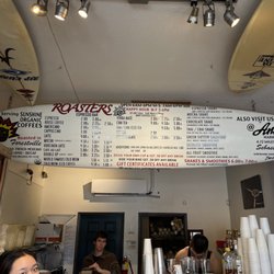 Sunshine Coffee Roasters - Menu