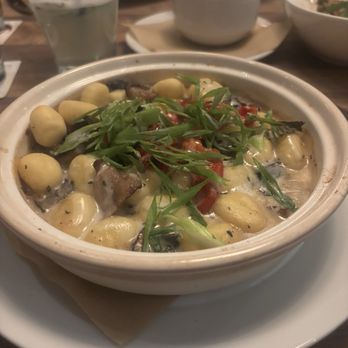 Seasons 52 - Mushroom gnocchi - New American Near Me - Rancho Cucamonga, California