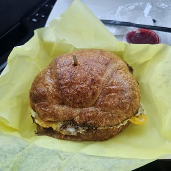 Avalon Cafe & Boba - The breakfast croissant made with love by T.K. - Bubble Tea Near Me - Carson, California Avalon Cafe & Boba - The breakfast croissant made with love by T.K. - Bubble Tea Near Me - Carson, California