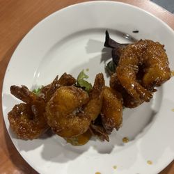 Fuzzy’s lounge - Honey garlic shrimp