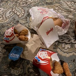 This is the nasty meal I didn't order at Wendy