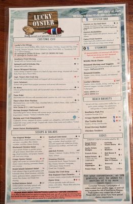 Menu photo 5 Lucky Oyster Virginia Beach, VA Menu photo 5 Lucky Oyster Virginia Beach, VA