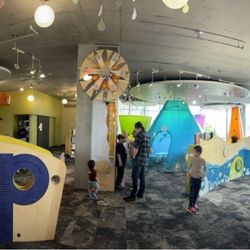Vancouver Community Library - Panoramic view of the kids area