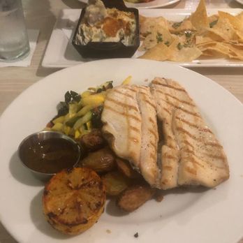 Bluewater Boathouse Seafood Restaurant Coronado - Trout, veggies and potatoes - Seafood Near Me - Coronado, California