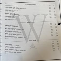 Wolfgang's Steakhouse - Menu