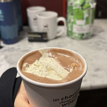 Lake Champlain Chocolates - Peppermint hot chocolate - Candy Stores Near Me - Burlington, Vermont
