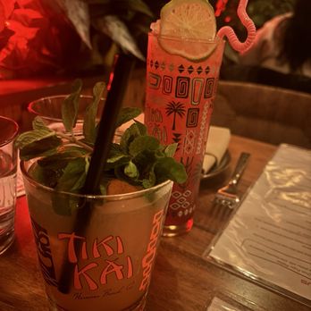 Tiki Kai - Mah Tai & Devil of the Deep - Tiki Bars Near Me - Hermosa Beach, California