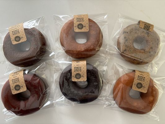 RING Baked Tofu Donuts by null