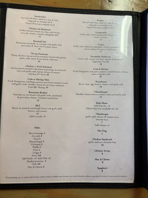Menu photo 5 Mari's Kitchen Florence, OR