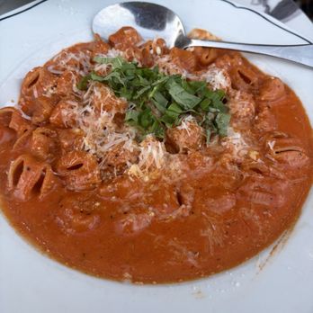 Pink Onion - Spicy Rigatoni with vodka sauce - Pizza Near Me - San Francisco, California
