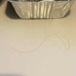 Hair found in the food