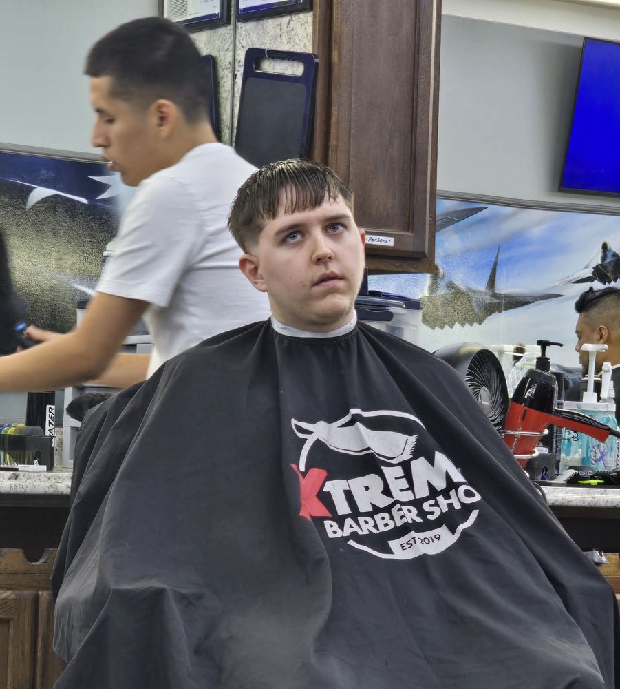 Xtreme Barber Shop Logo