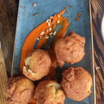 The Table - Potato fritters - New American Near Me - San Jose, California The Table - Potato fritters - New American Near Me - San Jose, California