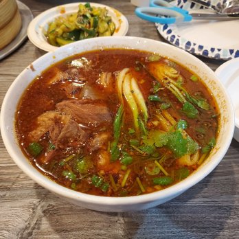 Bing's Dumpling - Spicy Beef Noodle Soup - Dim Sum Near Me - Fremont, California Bing's Dumpling - Spicy Beef Noodle Soup - Dim Sum Near Me - Fremont, California
