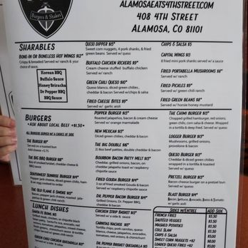 4th Street Grille - Menu - American Near Me - Alamosa, Colorado