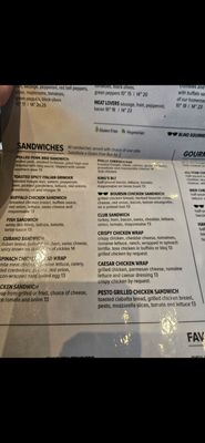 Menu photo 4 Blind Squirrel Florence, KY