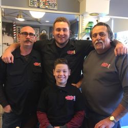 Mario's Barber Shop - Mario, Mike, Jason and Sam