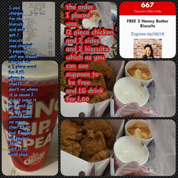 Church's Chicken - Not right or fair at all - Fast Food Near Me - San Bernardino, California Church's Chicken - Not right or fair at all - Fast Food Near Me - San Bernardino, California