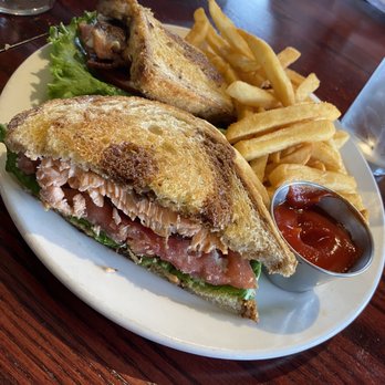 Fletcher's Kitchen & Tap - Salmon club - American Near Me - Swansea, Illinois Fletcher's Kitchen & Tap - Salmon club - American Near Me - Swansea, Illinois