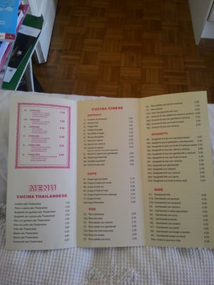 Menu photo 4 La Perla D'Oriente Florence, FI