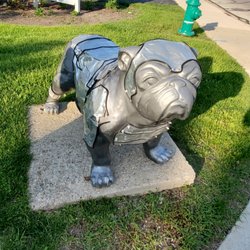 River's Journey Wellness - Batavia is home of windmills and the Bulldogs, this one is at the corner of my building.