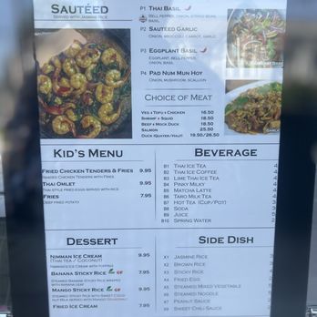 Nimman Thai Eatery - Menu - Thai Near Me - Nutley, New Jersey