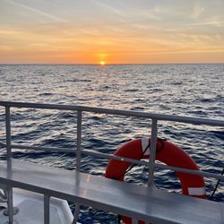 Kona Diving Company - Sunset during reef/night dive.