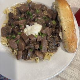 Beef Stroganoff
