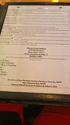 Menu photo 2 BlackFly St. Augustine, FL