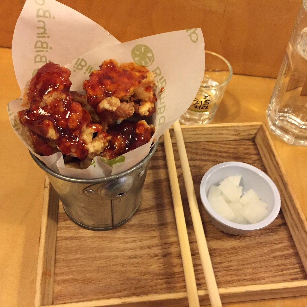 Bibimbap  - Korean fried chicken  - excellent! - Korean Near Me - London, XGL